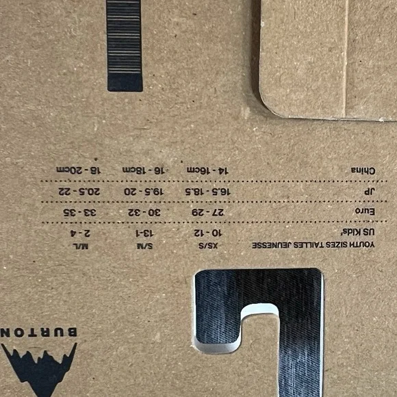 NEW Burton Kids' Performance Midweight Merino Wool snow Ski Socks S/M 13-1 $21 - Picture 2 of 7